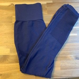 Victoria Secret High Waist Ribbed Leggings Size M